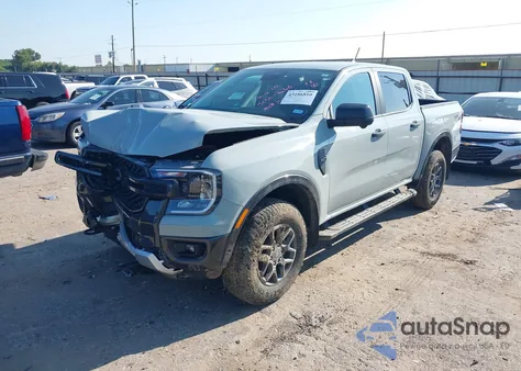 2024 Ford Ranger Xlt из США, поврежденный, VIN 1FTER4HHXRLE40722